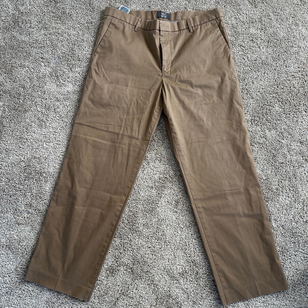 Men's Khaki Docker Pants Size 38x32